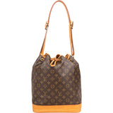 Louis Vuitton Canvas Monogram Sac Noe Grande Shoulder Bag