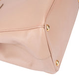 Prada Pink Saffiano Leather Galleria Handbag