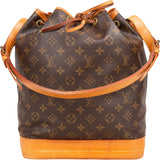 Louis Vuitton Canvas Monogram Sac Noe Grande Shoulder Bag