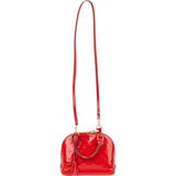 Louis Vuitton Red Vernis Monogram Alma BB Handbag