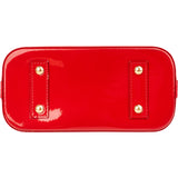 Louis Vuitton Red Vernis Monogram Alma BB Handbag