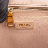 Prada Pink Saffiano Leather Galleria Handbag