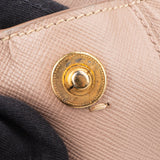 Prada Pink Saffiano Leather Galleria Handbag