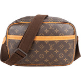 Louis Vuitton Canvas Monogram Reporter PM Crossbody Bag