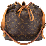 Louis Vuitton Canvas Monogram Sac Noe Petit Shoulder Bag