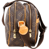 Louis Vuitton Canvas Monogram Reporter PM Crossbody Bag