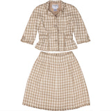 Chanel Silk Tweed Jacket Costume set (D36-38 / FR38-40)