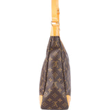 Louis Vuitton Canvas Monogram Boulogne Crossbody Bag