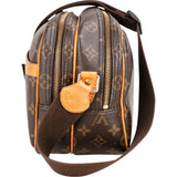Louis Vuitton Canvas Monogram Reporter PM Crossbody Bag