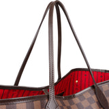 Louis Vuitton Damier Ebene Monogram Neverfull GM Shopper Handbag