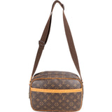 Louis Vuitton Canvas Monogram Reporter PM Crossbody Bag