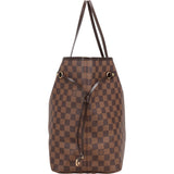 Louis Vuitton Damier Ebene Monogram Neverfull GM Shopper Handbag