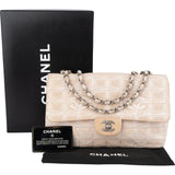 Chanel Travel Line Monogram Single Flap Crossbody Bag