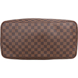 Louis Vuitton Damier Ebene Monogram Neverfull GM Shopper Handbag