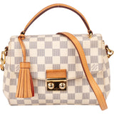 Louis Vuitton Damier Azur Monogram Croisette Handbag