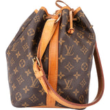 Louis Vuitton Canvas Monogram Sac Noe Petit Shoulder Bag