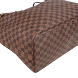 Louis Vuitton Damier Ebene Monogram Neverfull GM Shopper Handbag