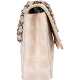 Chanel Travel Line Monogram Single Flap Crossbody Bag