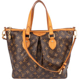 Louis Vuitton Canvas Monogram Palermo PM Handbag