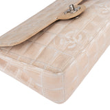 Chanel Travel Line Monogram Single Flap Crossbody Bag