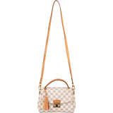 Louis Vuitton Damier Azur Monogram Croisette Handbag