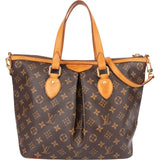 Louis Vuitton Canvas Monogram Palermo PM Handbag