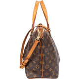Louis Vuitton Canvas Monogram Palermo PM Handbag