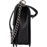 Chanel Quilted Lambskin Large Boy Single Flap Crossbody Bag