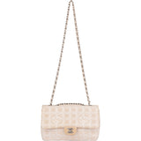 Chanel Travel Line Monogram Single Flap Crossbody Bag