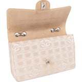 Chanel Travel Line Monogram Single Flap Crossbody Bag