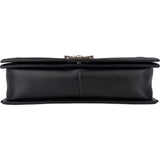 Chanel Quilted Lambskin Large Boy Single Flap Crossbody Bag