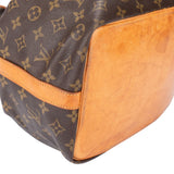 Louis Vuitton Canvas Monogram Sac Noe Petit Shoulder Bag