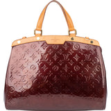 Louis Vuitton Vernis Monogram Brea GM Handbag