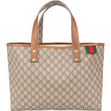 Gucci Canvas GG Monogram Sherry Line Handbag