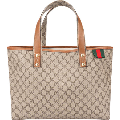 Gucci Canvas GG Monogram Sherry Line Handbag