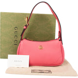 Gucci Pink Leather Aphrodite Handbag