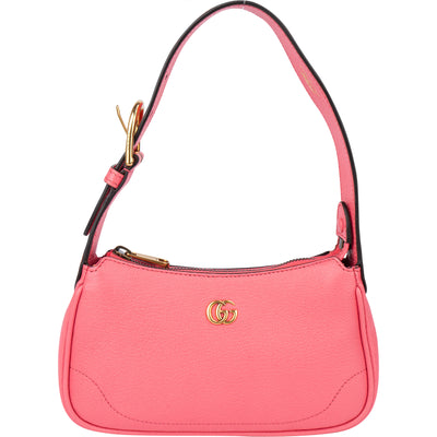 Gucci Pink Leather Aphrodite Handbag - vintageandkickz