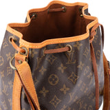 Louis Vuitton Canvas Monogram Sac Noe Petit Shoulder Bag