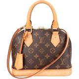 Louis Vuitton Canvas Monogram Alma BB Handbag
