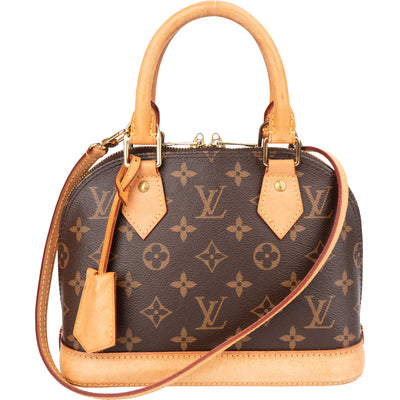 Louis Vuitton Canvas Monogram Alma BB Handbag