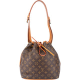 Louis Vuitton Canvas Monogram Sac Noe Petit Shoulder Bag