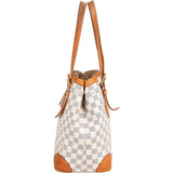 Louis vuitton Damier Azur Monogram Hampstead GM Handbag