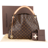 Louis Vuitton Canvas Monogram Artsy MM Handbag