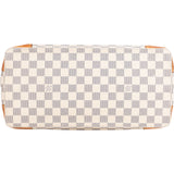 Louis vuitton Damier Azur Monogram Hampstead GM Handbag