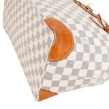 Louis vuitton Damier Azur Monogram Hampstead GM Handbag