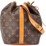 Louis Vuitton Canvas Monogram Sac Noe Petit Shoulder Bag