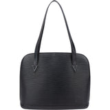 Louis Vuitton Noir Epi Leather Lussac Shoulder Bag