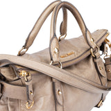 Miu Miu Classic Leather City Handbag
