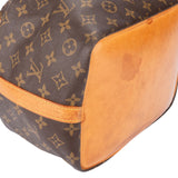 Louis Vuitton Canvas Monogram Sac Noe Petit Shoulder Bag