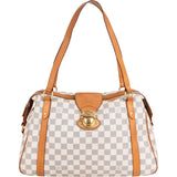 Louis Vuitton Damier Azur Monogram Stresa PM Shoulder Bag